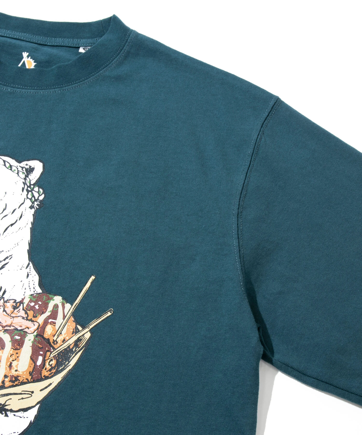 USA/C たこ焼きクマ ロングスリーブTEE（Tシャツ/カットソー