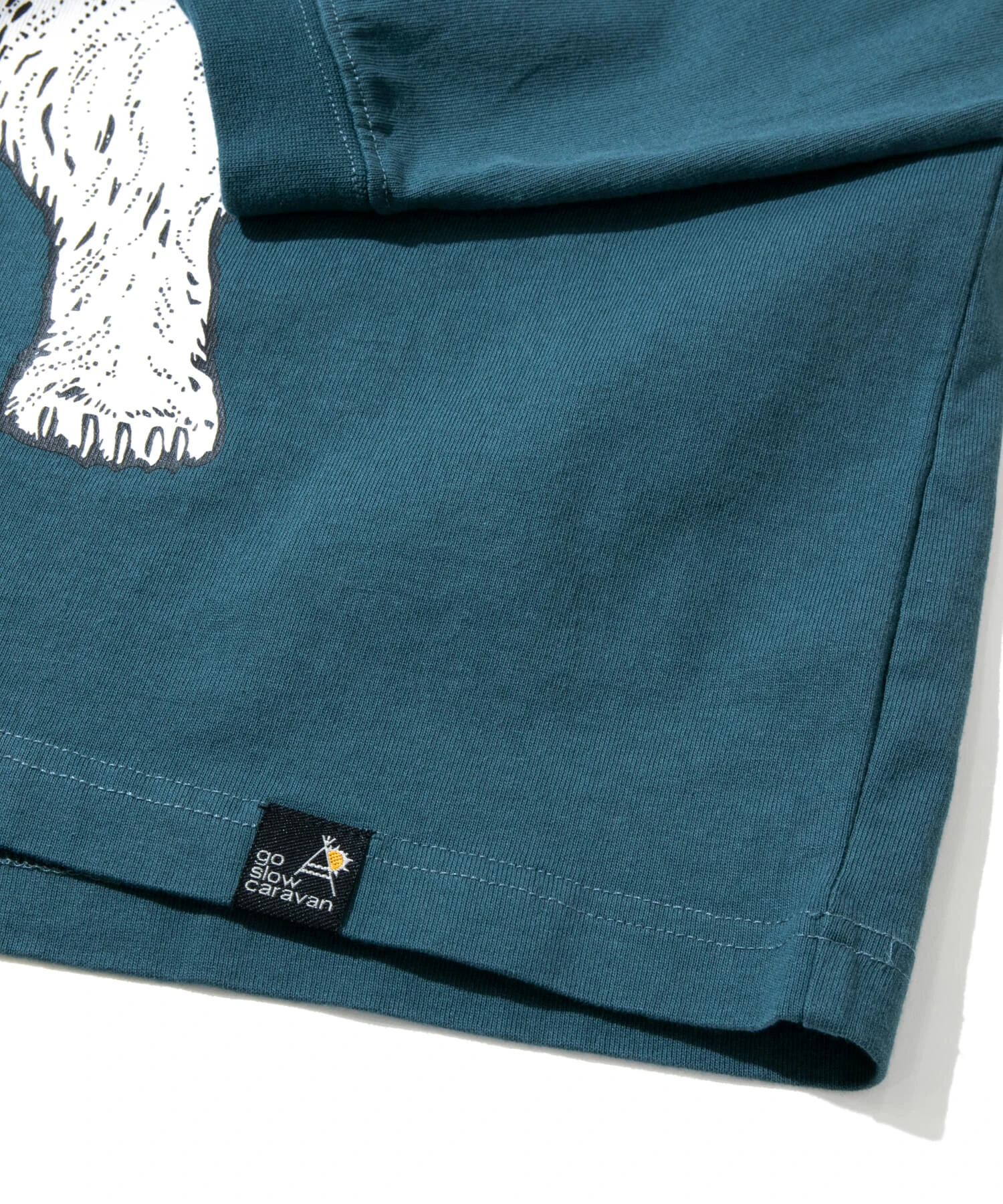 USA/C たこ焼きクマ ロングスリーブTEE (MENS/WOMENS