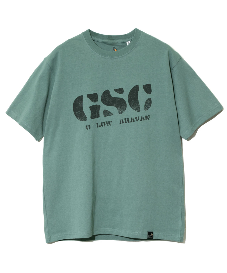 go slow caravan(ゴースローキャラバン) |USA/C GSC ロゴTEE (MENS)