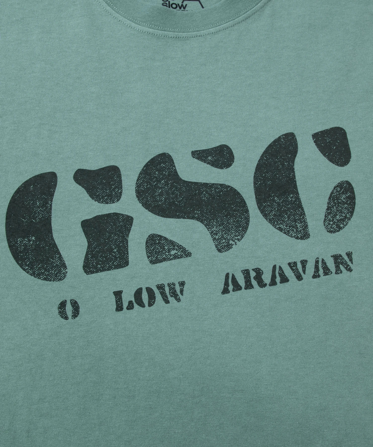 go slow caravan(ゴースローキャラバン) |USA/C GSC ロゴTEE (MENS)