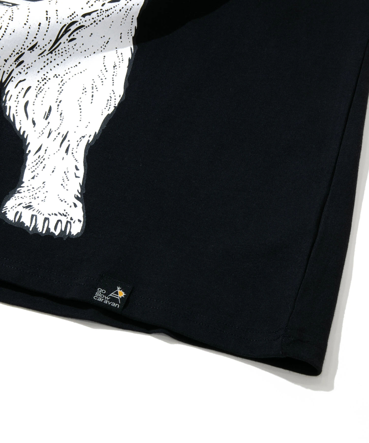 go slow caravan(ゴースローキャラバン) |USA/C カレーライスクマ BIG TEE (MENS)