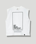 go slow caravan(ゴースローキャラバン) |USA/C スクエアロゴ ノースリーブBIG TEE (MENS)