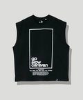 go slow caravan(ゴースローキャラバン) |USA/C スクエアロゴ ノースリーブBIG TEE (MENS)
