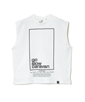 go slow caravan(ゴースローキャラバン) |USA/C スクエアロゴ ノースリーブBIG TEE (MENS)