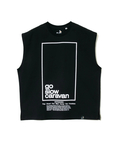 go slow caravan(ゴースローキャラバン) |USA/C スクエアロゴ ノースリーブBIG TEE (MENS)