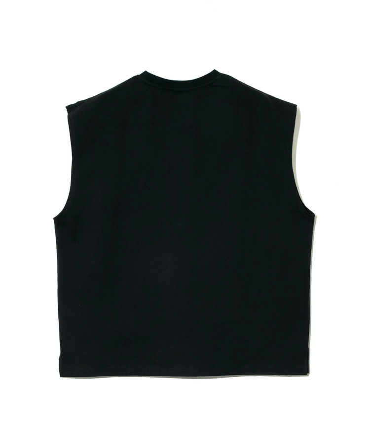 go slow caravan(ゴースローキャラバン) |USA/C スクエアロゴ ノースリーブBIG TEE (MENS)