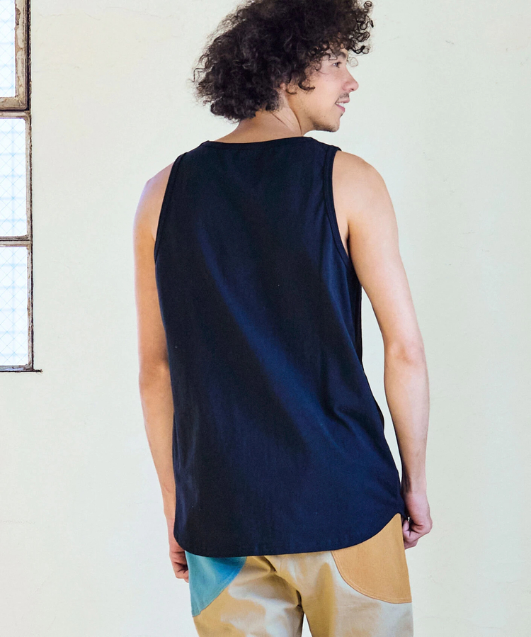 go slow caravan(ゴースローキャラバン) |USA/C ラウンドタンクトップ (MENS)