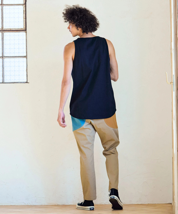 go slow caravan(ゴースローキャラバン) |USA/C ラウンドタンクトップ (MENS)