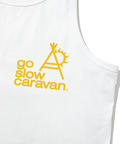 go slow caravan(ゴースローキャラバン) |USA/C ラウンドタンクトップ (MENS)