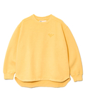 go slow caravan(ゴースローキャラバン) |UNIQUEインレイ ラウンドヘムプルオーバーPIGMENT DYE (MENS)