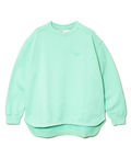 go slow caravan(ゴースローキャラバン) |UNIQUEインレイ ラウンドヘムプルオーバーPIGMENT DYE (MENS)