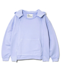 go slow caravan(ゴースローキャラバン) |UNIQUEインレイ切替フーディーPIGMENT DYE (MENS)