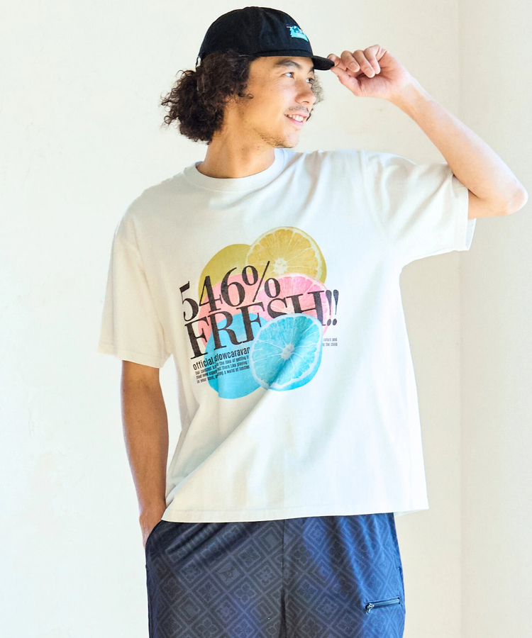go slow caravan(ゴースローキャラバン) |546%FRESH!FRUITS TEE (MENS)