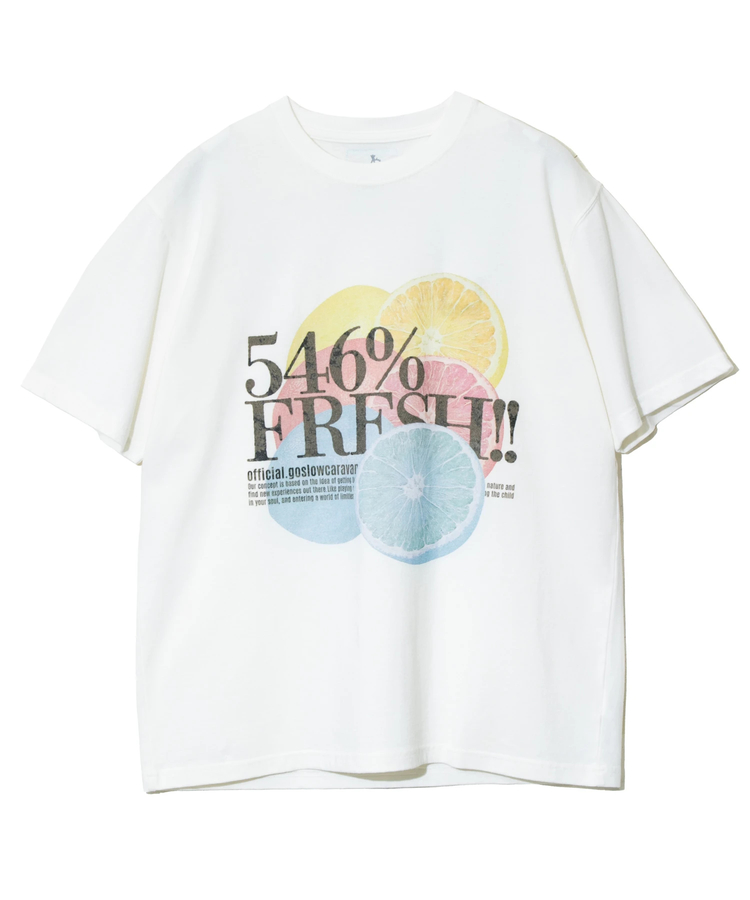 go slow caravan(ゴースローキャラバン) |546%FRESH!FRUITS TEE (MENS)