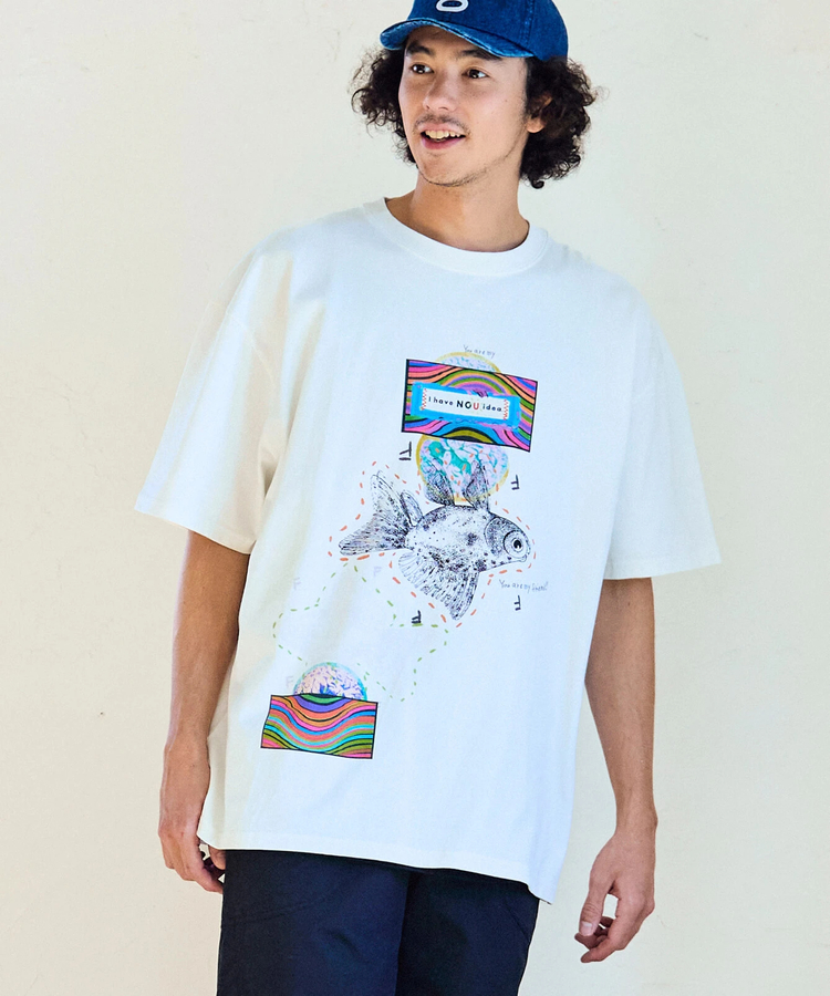 go slow caravan(ゴースローキャラバン) |GOLDFISH BIG TEE (MENS)