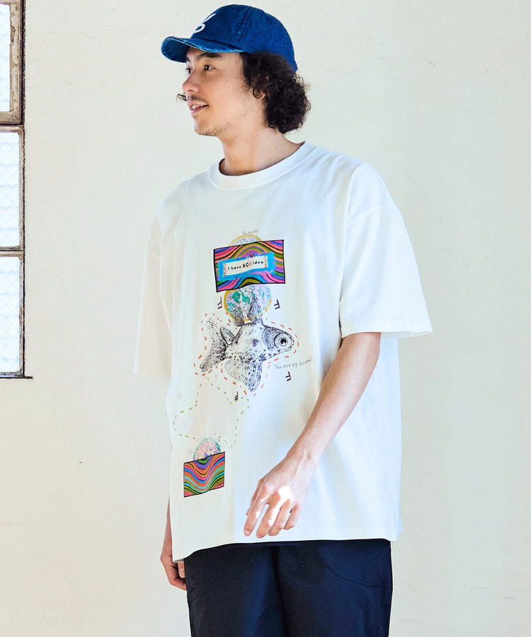 go slow caravan(ゴースローキャラバン) |GOLDFISH BIG TEE (MENS)