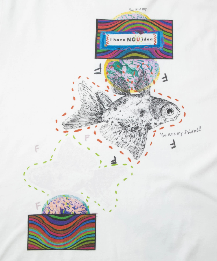 go slow caravan(ゴースローキャラバン) |GOLDFISH BIG TEE (MENS)