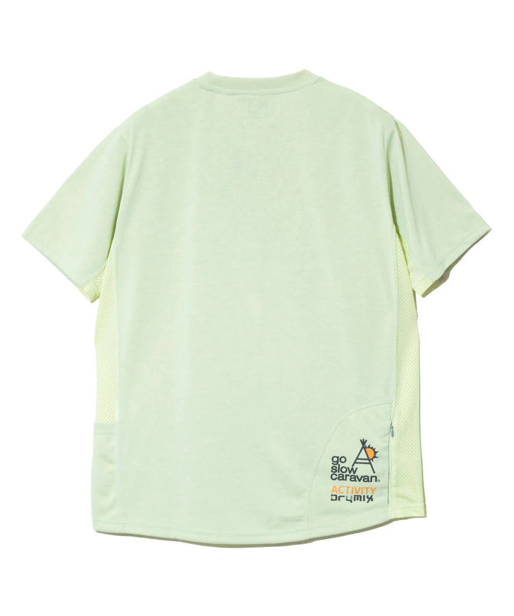 go slow caravan(ゴースローキャラバン) |Drymix 等高線LOGO アクティビTEE (MENS)