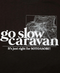 go slow caravan(ゴースローキャラバン) |Drymix 等高線LOGO アクティビTEE (MENS)