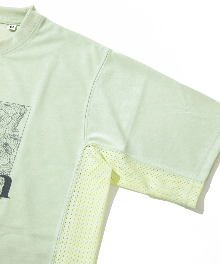 go slow caravan(ゴースローキャラバン) |Drymix 等高線LOGO アクティビTEE (MENS)