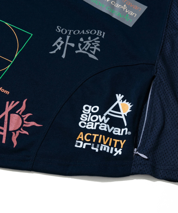 go slow caravan(ゴースローキャラバン) |Drymix gscいっぱいアクティビTEE (MENS)