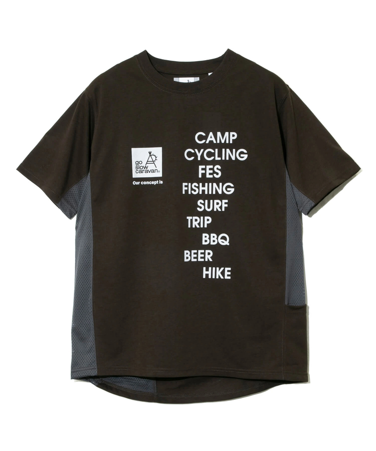 go slow caravan(ゴースローキャラバン) |Drymix gscコンセプト アクティビTEE (MENS)