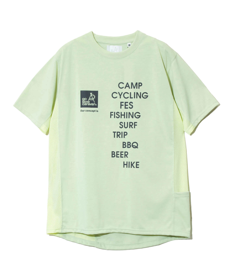 go slow caravan(ゴースローキャラバン) |Drymix gscコンセプト アクティビTEE (MENS)