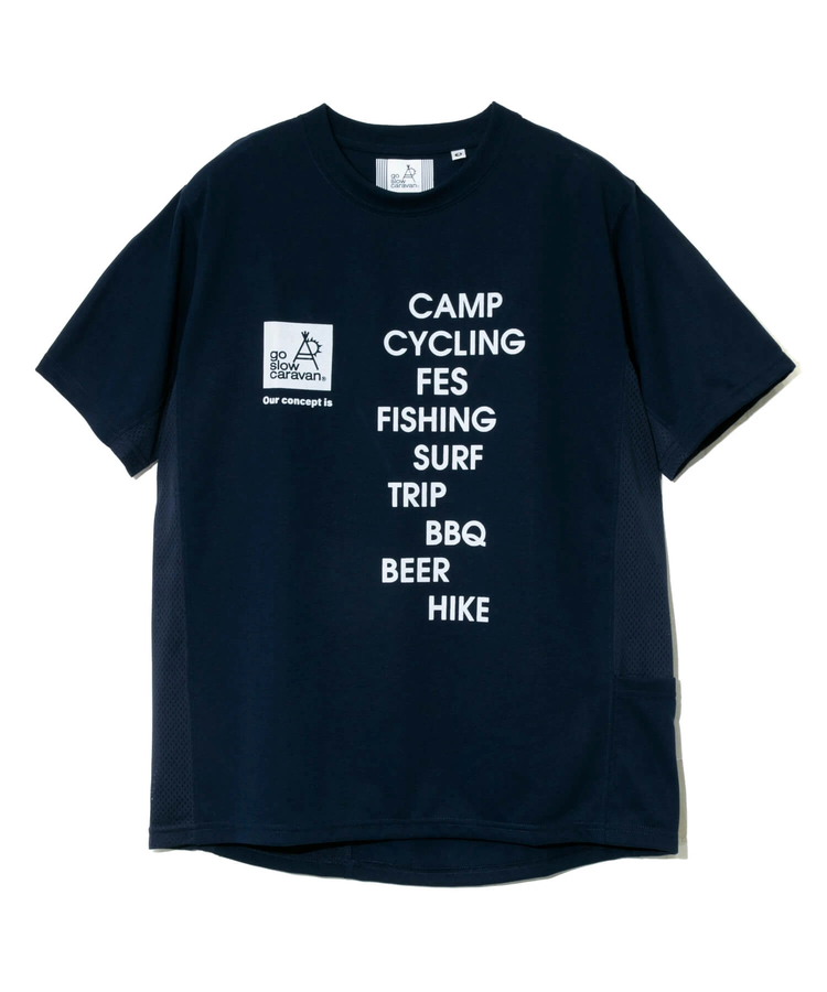 go slow caravan(ゴースローキャラバン) |Drymix gscコンセプト アクティビTEE (MENS)