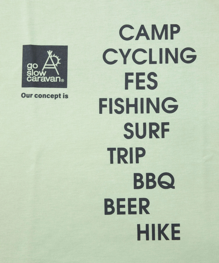 go slow caravan(ゴースローキャラバン) |Drymix gscコンセプト アクティビTEE (MENS)