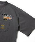 go slow caravan(ゴースローキャラバン) |シリコンバイオ色々ポケット刺繍BIGTEE (MENS)