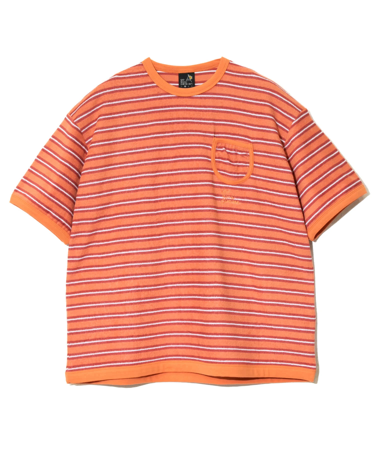 go slow caravan(ゴースローキャラバン) |80S パイルボーダーTEE (MENS)