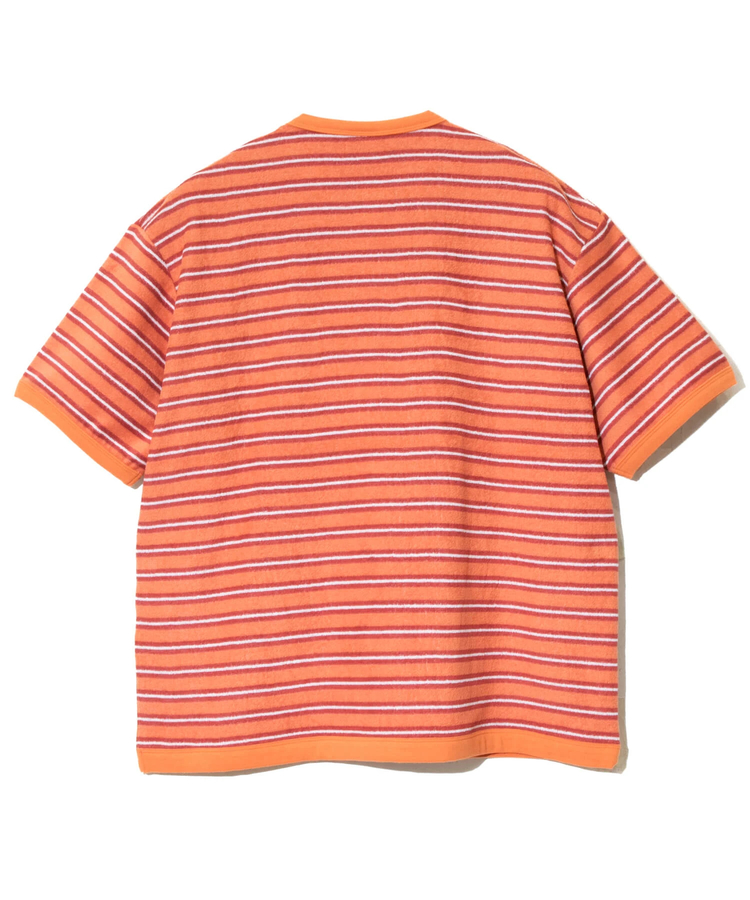go slow caravan(ゴースローキャラバン) |80S パイルボーダーTEE (MENS)