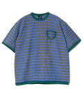 go slow caravan(ゴースローキャラバン) |80S パイルボーダーTEE (MENS)