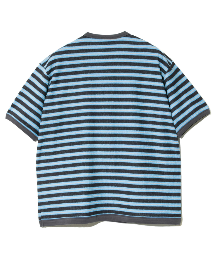 go slow caravan(ゴースローキャラバン) |80S パイルボーダーTEE (MENS)