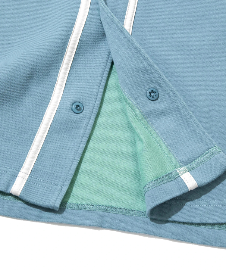 go slow caravan(ゴースローキャラバン) |Wフェイス天竺 リバーシブル ゆったり BB シャツ (MENS/WOMENS)