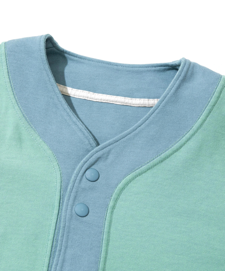 go slow caravan(ゴースローキャラバン) |Wフェイス天竺 リバーシブル ゆったり BB シャツ (MENS/WOMENS)