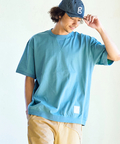 go slow caravan(ゴースローキャラバン) |Wフェイス天竺 リバーシブル トリムパネルリブゆったりTE (MENS/WOMENS)