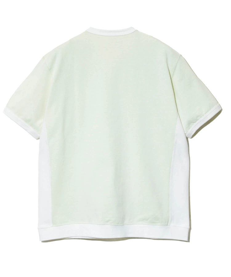 go slow caravan(ゴースローキャラバン) |Wフェイス天竺 リバーシブル トリムパネルリブゆったりTE (MENS/WOMENS)
