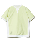 go slow caravan(ゴースローキャラバン) |Wフェイス天竺 リバーシブル トリムパネルリブゆったりTE (MENS/WOMENS)