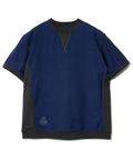 go slow caravan(ゴースローキャラバン) |Wフェイス天竺 リバーシブル トリムパネルリブゆったりTE (MENS/WOMENS)
