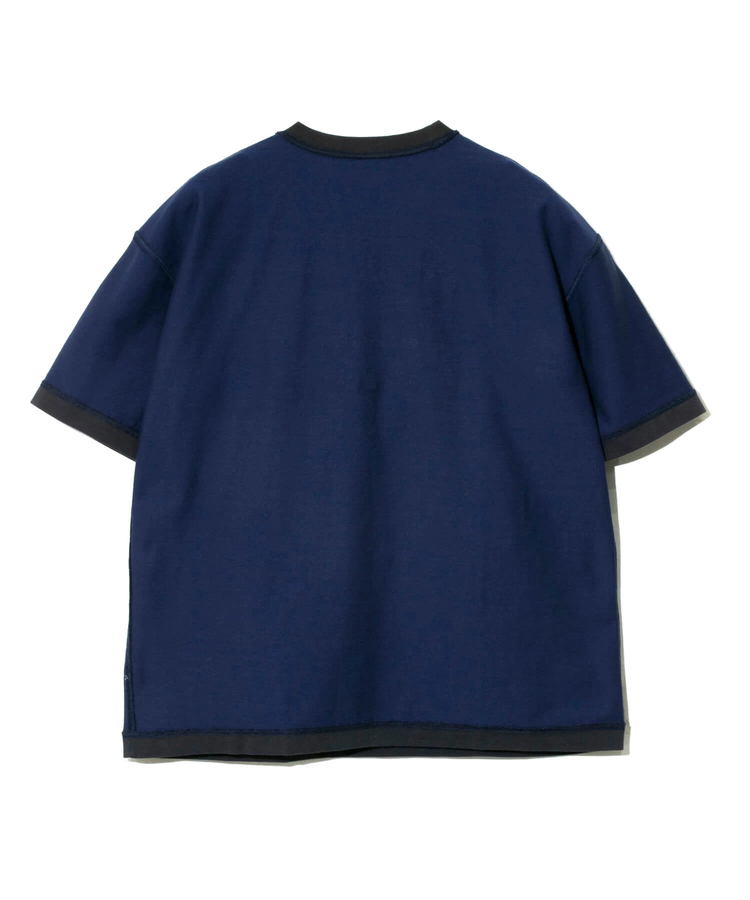 go slow caravan(ゴースローキャラバン) |Wフェイス天竺 リバーシブル ロゴプリント TEE (MENS)