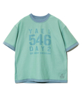 go slow caravan(ゴースローキャラバン) |Wフェイス天竺 リバーシブル ロゴプリント TEE (MENS)