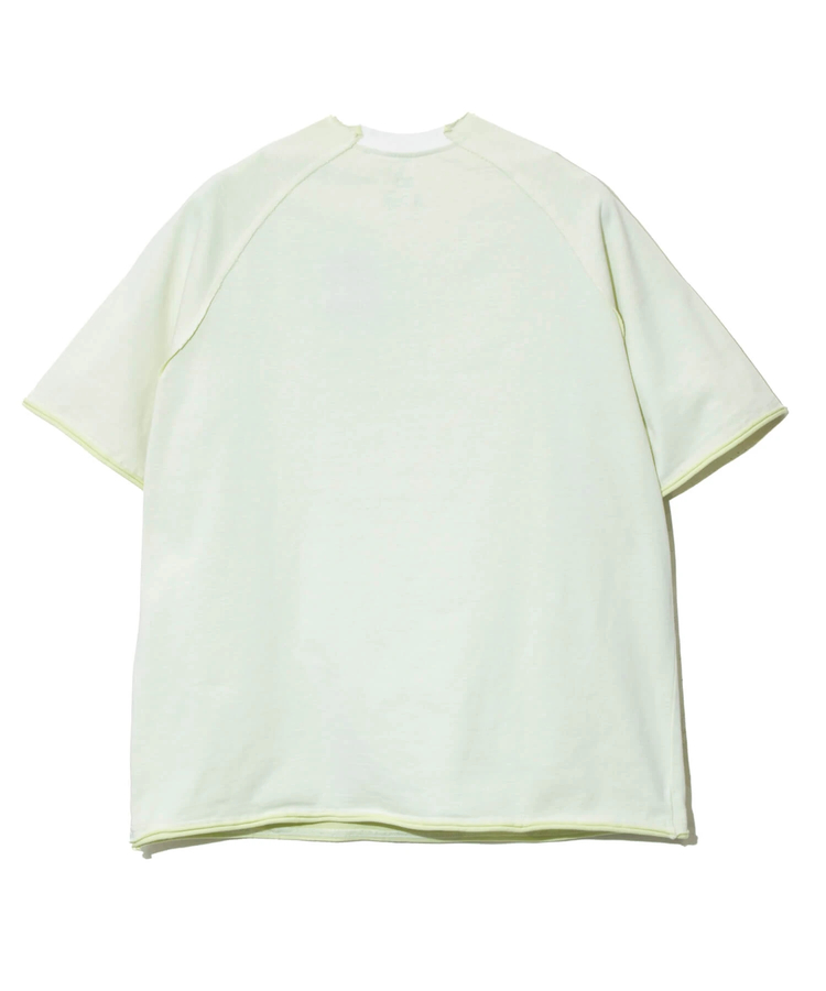 go slow caravan(ゴースローキャラバン) |Wフェイス天竺 カットオフ PKT TEE (MENS)