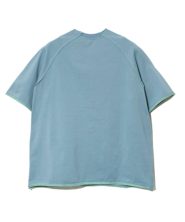 go slow caravan(ゴースローキャラバン) |Wフェイス天竺 カットオフ PKT TEE (MENS)