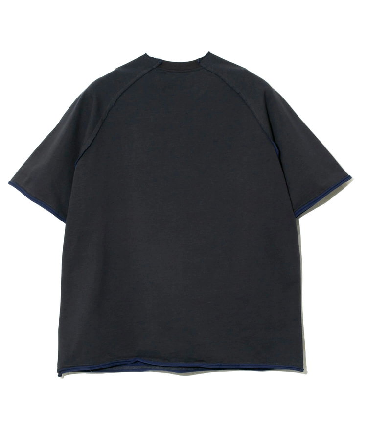 go slow caravan(ゴースローキャラバン) |Wフェイス天竺 カットオフ PKT TEE (MENS)