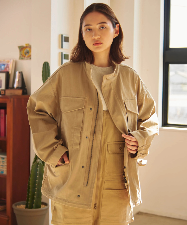 go slow caravan(ゴースローキャラバン) |COBMASTER/コブマスター コットンヘリンボーン M-65フィールドJKT (MENS)