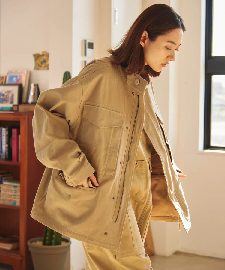 go slow caravan(ゴースローキャラバン) |COBMASTER/コブマスター コットンヘリンボーン M-65フィールドJKT (MENS)