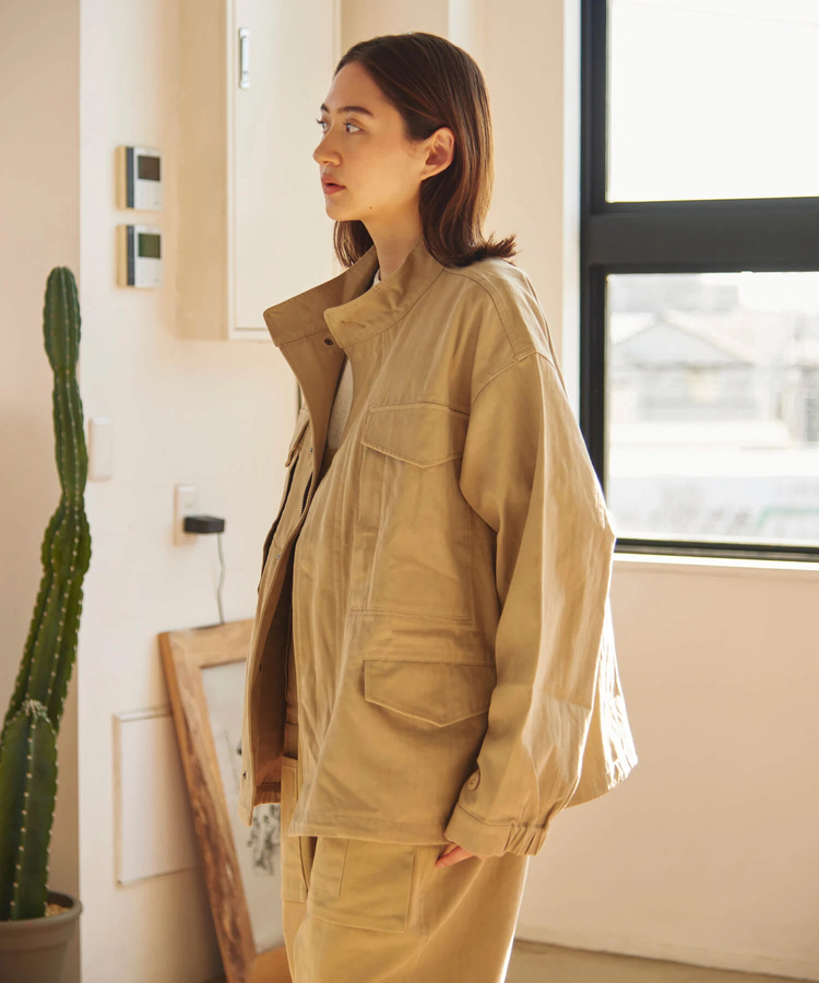 go slow caravan(ゴースローキャラバン) |COBMASTER/コブマスター コットンヘリンボーン M-65フィールドJKT (MENS)
