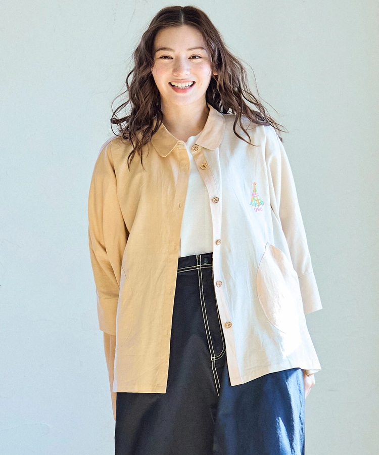 go slow caravan(ゴースローキャラバン) |LINENドルマンシャツ (WOMENS)