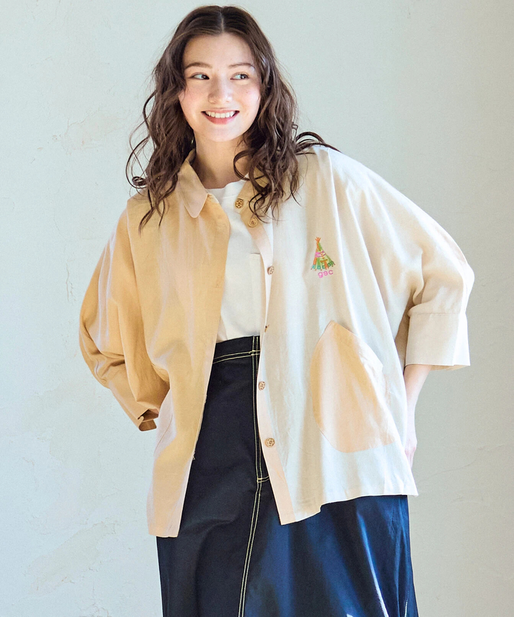go slow caravan(ゴースローキャラバン) |LINENドルマンシャツ (WOMENS)